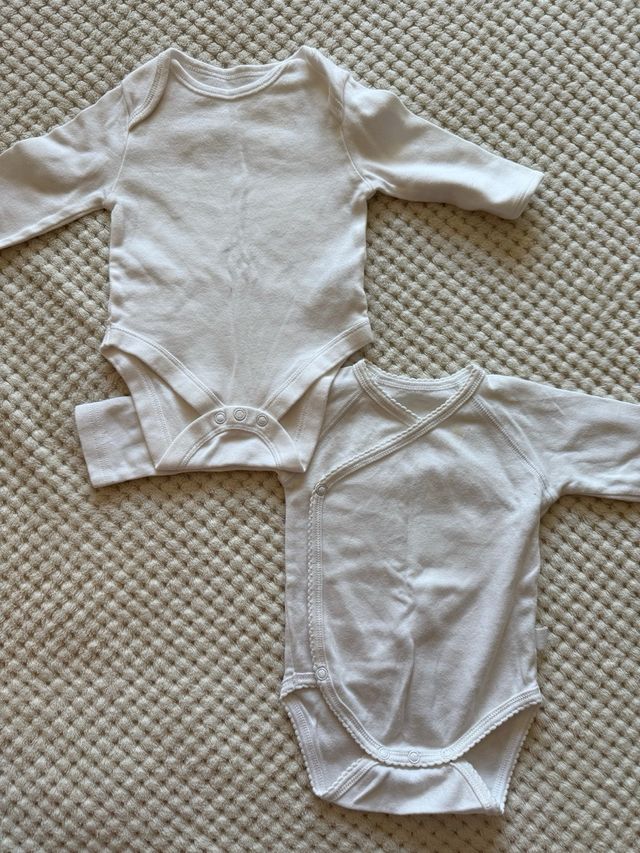 Lote 5 Bodies Bebé 2-4 Meses