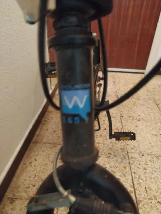Bicicleta Plegable Negra