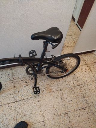 Bicicleta Plegable Negra