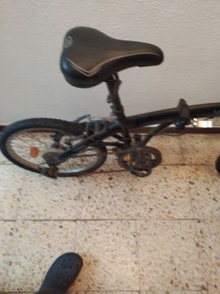 Bicicleta Plegable Negra