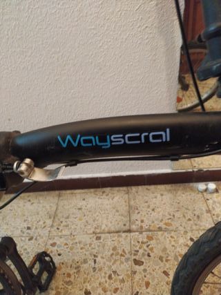 Bicicleta Plegable Negra