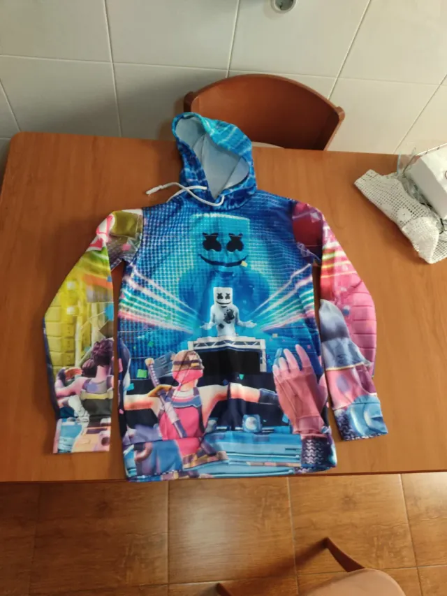 Sudadera Fortnite DJ Talla XS