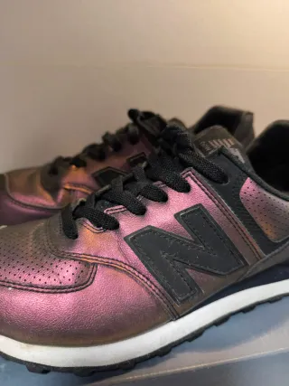Zapatillas New Balance 574 Negro/Rosa