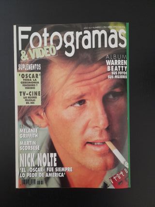 Revistas Fotogramas y Video años 90