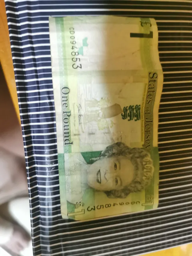 Billete 1 Pound States of Jersey