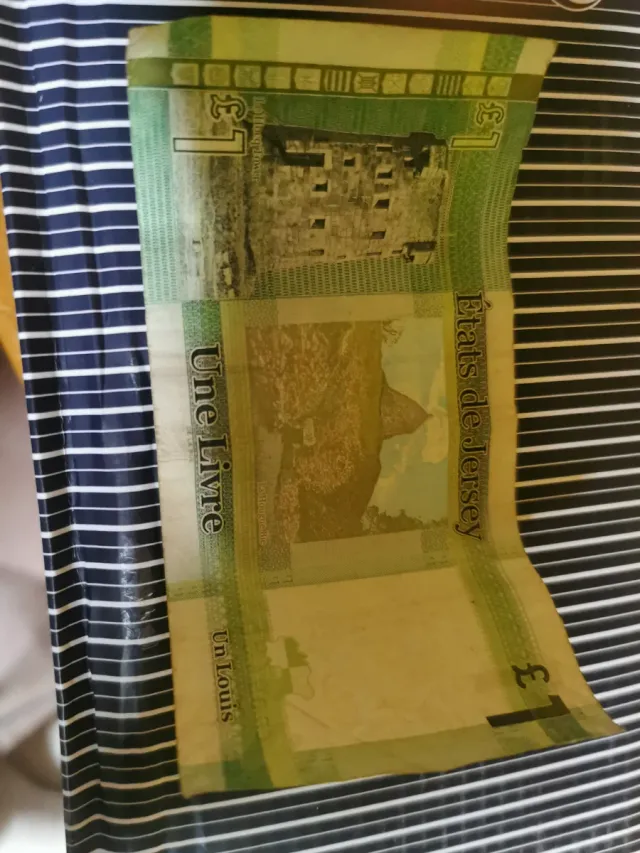 Billete 1 Pound States of Jersey