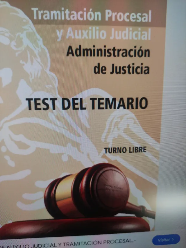 Tramitación procesal y Auxilio judicial