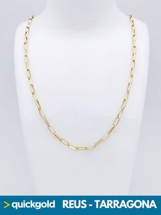 Cadena Oro 18K Forzada QUICKGOLD