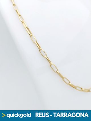 Cadena Oro 18K Forzada QUICKGOLD