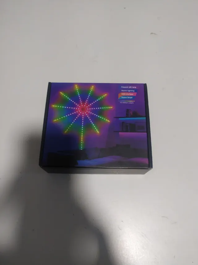 Lámpara LED Decorativa Efecto Fuegos Artificiales