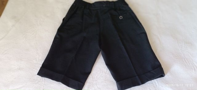 Pantalón corto escolar talla 10