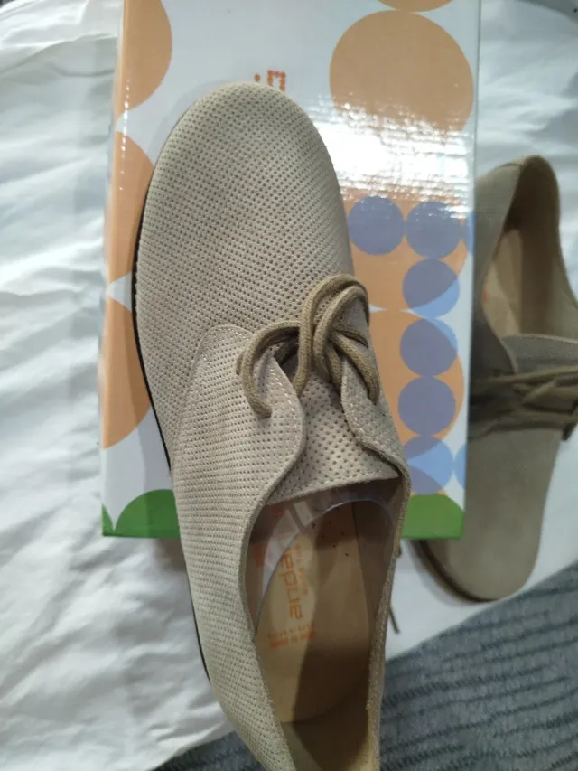 Zapatos Andares Talla 38 Beige