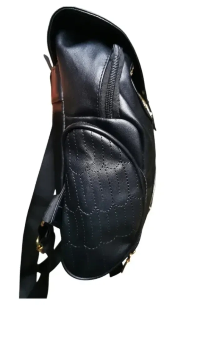 Mochila Búho Negra y Dorada