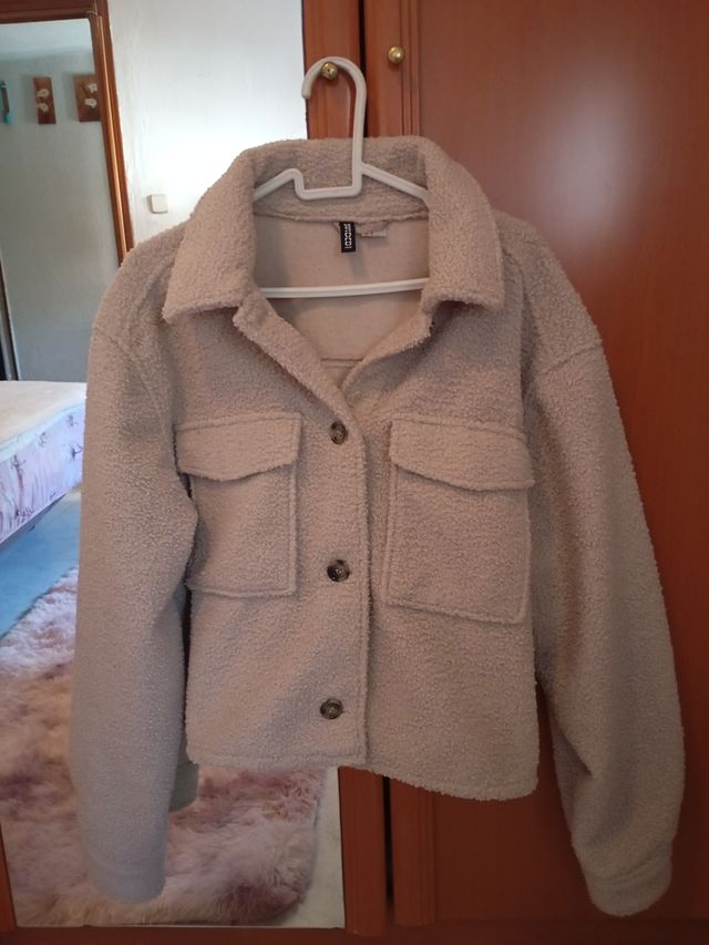 Chaqueta H&M Beige Talla M