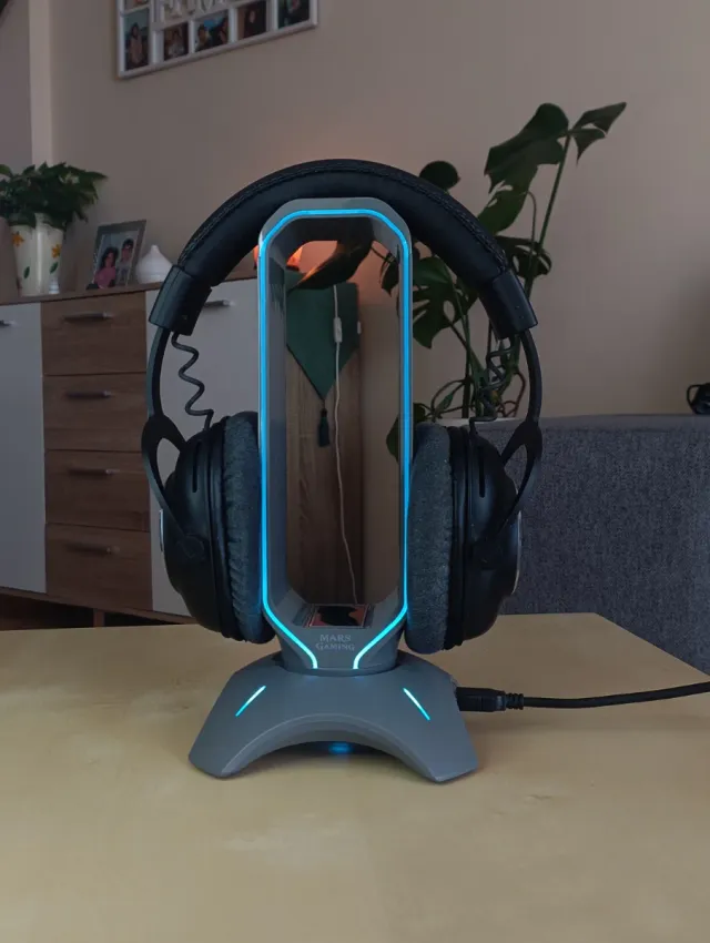 Soporte Auriculares Mars Gaming MHHX RGB