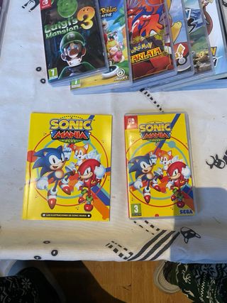 Sonic Mania Plus Edición Especial Nintendo Switch