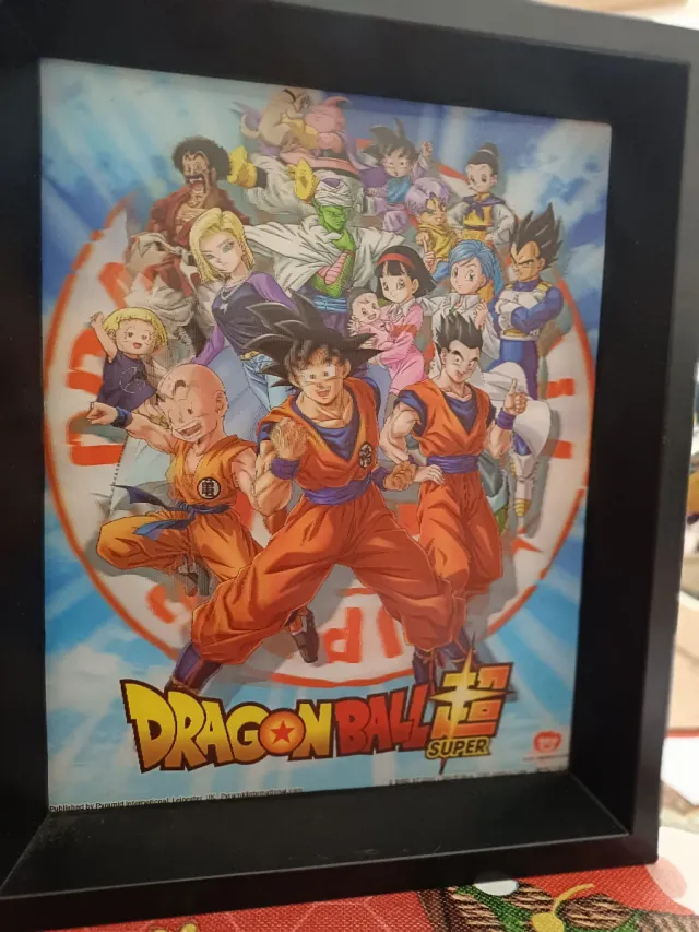 Cuadro 3D Dragon Ball Super