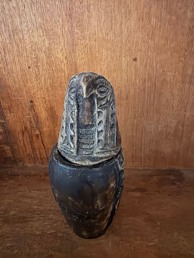 Antigüedad Egipcia Vasos Canopos