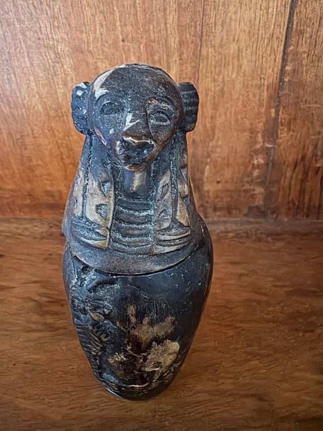 Antigüedad Egipcia Vasos Canopos