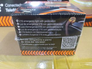 Luz emergencia V16, nueva, homologada 