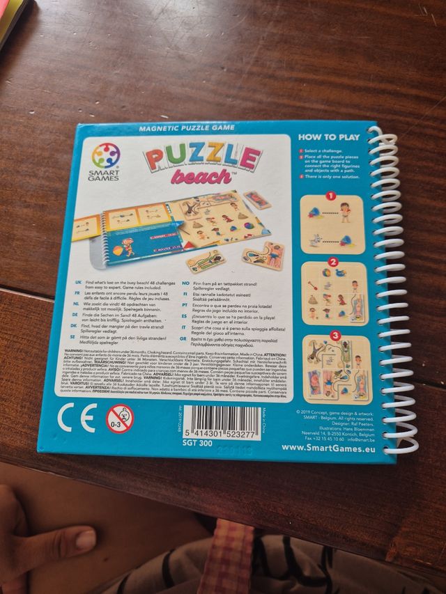 Juego de mesa Smart Games Puzzle Beach