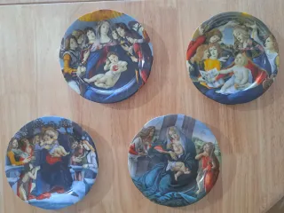 Piatti decorativi religiosi Botticell (Natale)