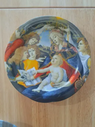 Piatti decorativi religiosi Botticell (Natale)