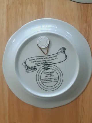 Piatti decorativi religiosi Botticell (Natale)