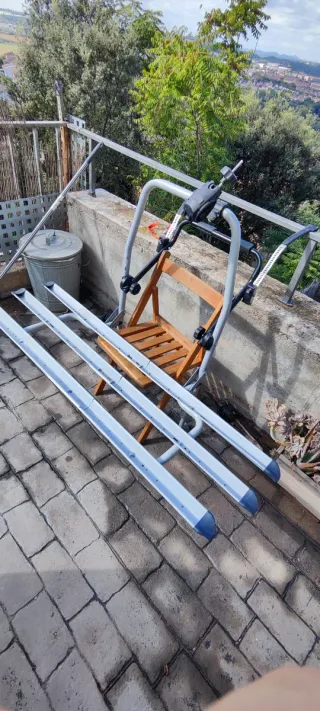 Portabicicletas coche + Placa V20