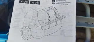 Portabicicletas coche + Placa V20