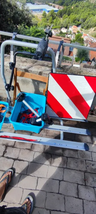 Portabicicletas coche + Placa V20