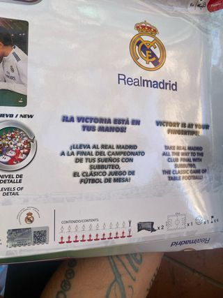 Subbuteo Real Madrid Oficial
