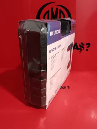 Kit Taladro Hyundai 18V + Maletin con 57 Accesorio