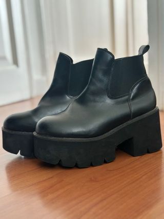 Botines Shein negros talla 39