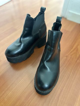 Botines Shein negros talla 39