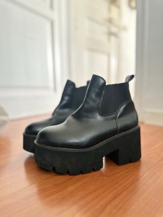 Botines Shein negros talla 39