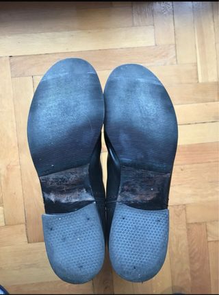 Stivali Sax neri in pelle