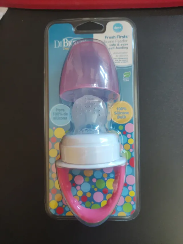 Alimentador de silicona para bebé Dr. Brown's