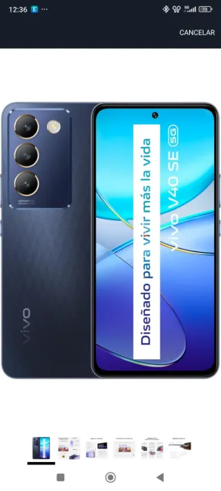 Vivo V40 SE 5G Navy Blue Nuovo