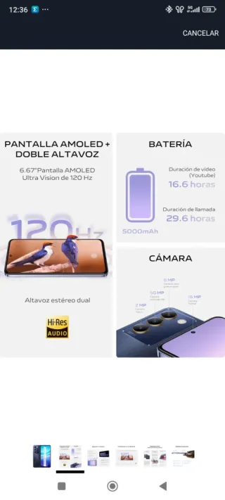 Vivo V40 SE 5G Navy Blue Nuovo