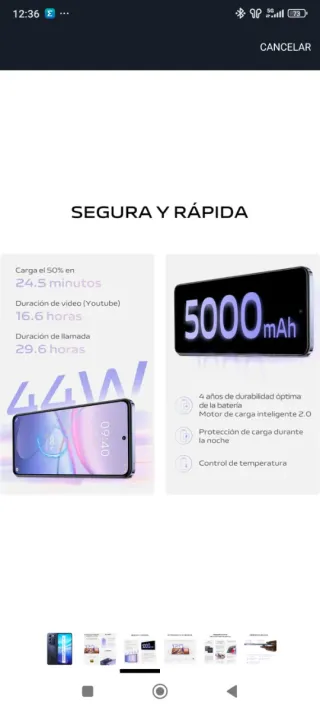 Vivo V40 SE 5G Navy Blue Nuovo