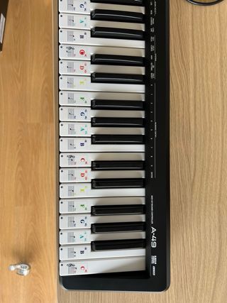 Teclado MIDI Roland A-49 Negro