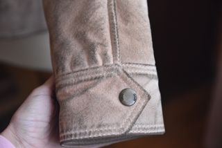Cazadora Ante Beige/Marrón