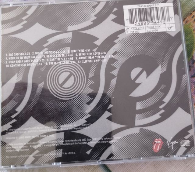 CD The Rolling Stones - Steel Wheels