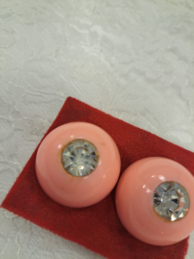 Pendientes vintage con pedrería