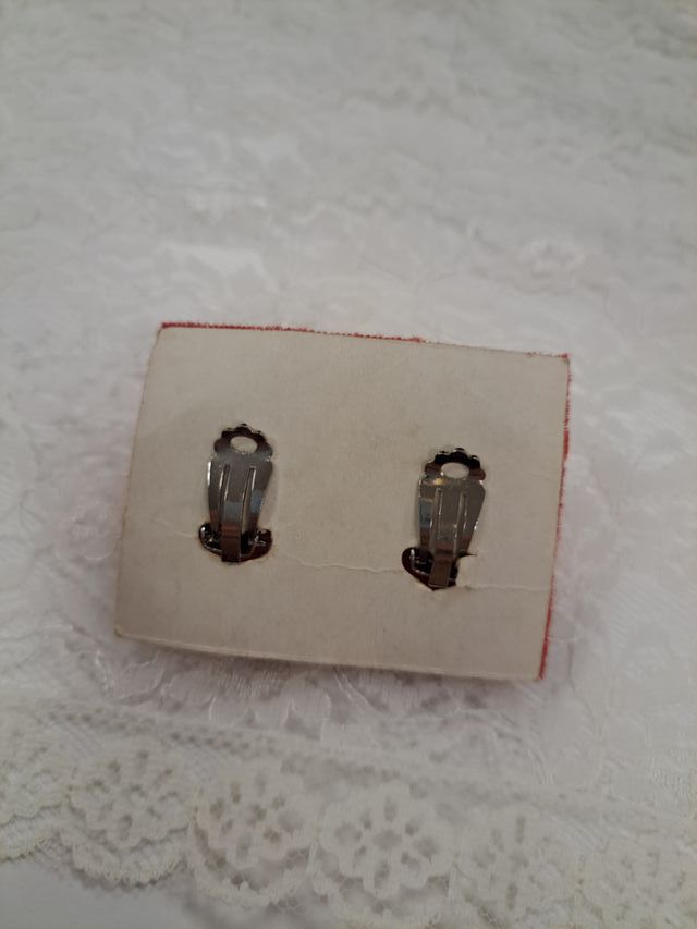 Pendientes vintage con pedrería