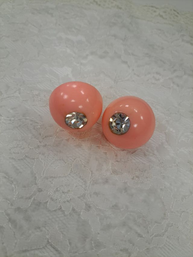 Pendientes vintage con pedrería