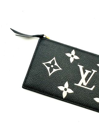 Cartera Louis Vuitton Monogram Negra y Blanca