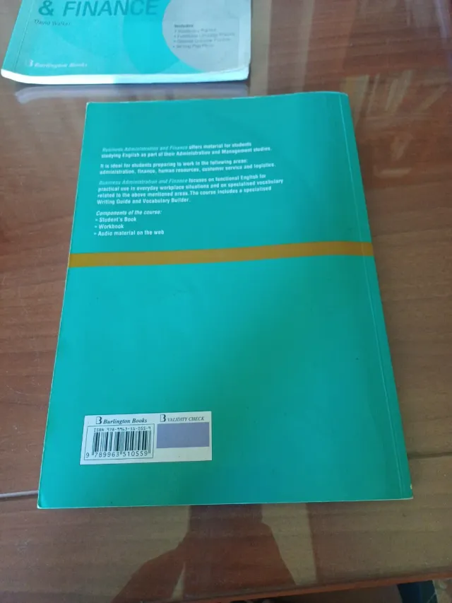 BUSINESS ADMINISTRATION FINANCE SB GS Burlingto...