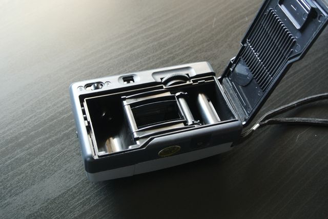 Fotocamera punta-e-scatta panoramica 35mm